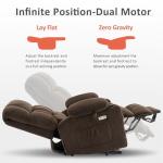 MCombo Dual Motor Lift Recliner with Massage & Heat