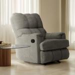 Comfortable Chenille Recliner Chair with Lift功能