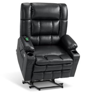 MCombo Dual Motor Lift Recliner with Massage & Heat