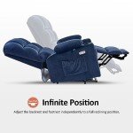 MCombo Dual Motor Lift Recliner Chair with Massage