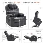 MCombo Dual Motor Power Lift Recliner Chair