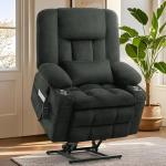 Oversized Dual Motor Lift Chair with Massage & Heat