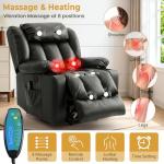 Power Lift Recliner Chair with Heat & Massage