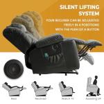 Power Lift Recliner Chair with Heat & Massage