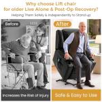 Power Lift Recliner Chair with Heat & Massage