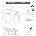 Power Lift Recliner Chair with Massage & Heat