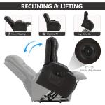 Trustyue Power Lift Recliner Chair with Heat & Massage
