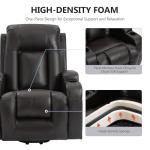 Trustyue Power Lift Recliner Chair with Heat & Massage