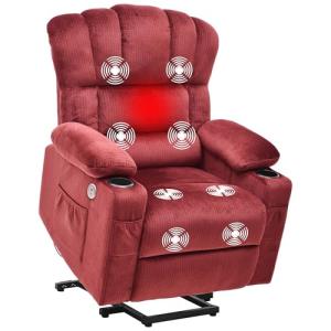 Electric Lift Recliner Chair with Massage & Heat