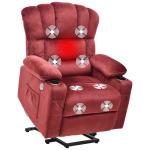 Electric Lift Recliner Chair with Massage & Heat