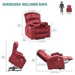 Electric Lift Recliner Chair with Massage & Heat