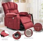 Electric Lift Recliner Chair with Massage & Heat