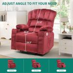 Electric Lift Recliner Chair with Massage & Heat