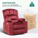 Electric Lift Recliner Chair with Massage & Heat