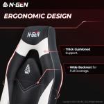 Ergonomic Gaming and Office Chair with Lumbar Support