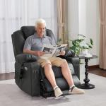 Electric Power Lift Recliner Sofa with Massage and Heat