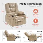 MCombo Power Lift Recliner with Massage & Heat