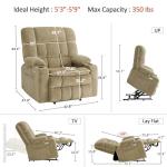 Dual Motor Lift Recliner Chair with Heat & Massage