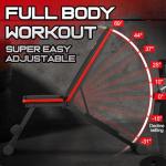 Adjustable Foldable Weight Bench for Home Gym