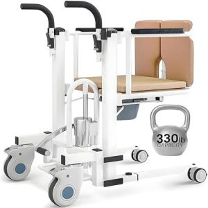 Hydraulic Lift Transfer Chair for Seniors and Disabled