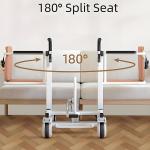 Hydraulic Lift Transfer Chair for Seniors and Disabled