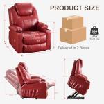 Electric Power Lift Recliner Chair with Massage & Heat