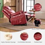 Electric Power Lift Recliner Chair with Massage & Heat