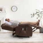 Large Power Lift Recliner Chair with Massage