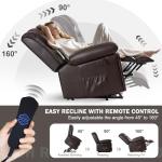 Electric Lift Recliner Chair with Heat & Massage