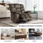 Oversized Power Recliner Chair with Massage & Heat