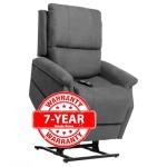 Pride VivaLift Metro 2 Power Recliners - Lift Chair for Adults, 400 Lbs Weight Capacity, Battery Lithium Backup, 21" W x 21" D Comfort Seat, Grey - PLR925M