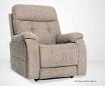 Mega Motion MM-3712 Power Lift Recliner Chair. Power Headrest & Adjustable Lumbar. Control Footrest & Back Separately. 3 Zone Heat. Lithium Battery Backup. (Stone)(*FDA Class II Medical Device)