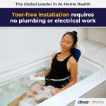 Drive Medical Whisper Bath Lift Chair - Blue