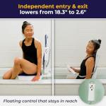 Drive Medical Whisper Bath Lift Chair - Blue