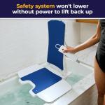 Drive Medical Whisper Bath Lift Chair - Blue