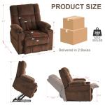 Power Lift Recliner Chair with Massage & Heat