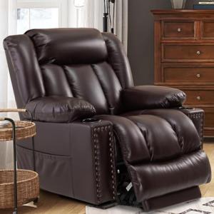 Triple Motor Lay Flat Power Lift Chair with Heat