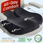 Large Seat Cushion for Tailbone Pain Relief