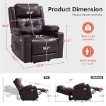 MCombo Dual Motor Lift Recliner with Heat & Massage
