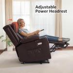 MCombo Dual Motor Lift Recliner with Heat & Massage