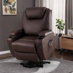 Furniwell Power Lift Recliner Chair with Massage