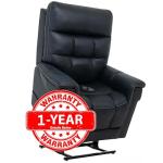 Pride VivaLift Radiance Power Recliner - Lift Chair for Adults, 400 Lbs Weight Capacity, Lithium Battery Backup, 20" W x 18" D Comfort Seat, Small, Ocean - PLR3955S