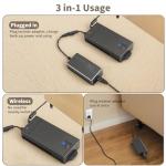 Xpopox Rechargeable Battery Packs for Reclining Furniture - 2500mAh with LCD Display for Electric Recliners, Power Sofas, Lift Chairs and Couch - only Compatible with 2-Pin Connector Motion Furniture