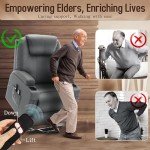 Massage Lift Recliner Chair with Heat and Remote