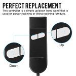 Universal 2-Button Lift Chair Remote Control