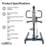 ProHeal Bariatric Lift Chair - 600 LB Capacity