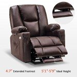 MCombo Power Lift Recliner Chair with USB Ports