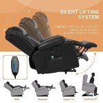 Power Lift Recliner Chair with Heat & Massage