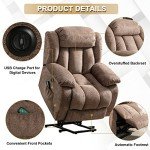 Power Lift Recliner Chair with Heat & Massage