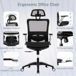 Ergonomic High Back Lift Chair with Footrest